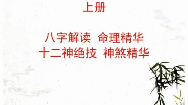 常鹤鸣讲八字精华选集
