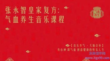 张永智皇家复方 气血养生音乐课程