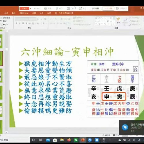 孔方八字师资班