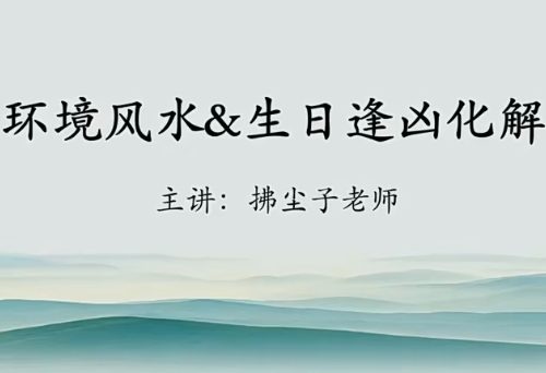 拂尘子万法归宗风水玄术秘法