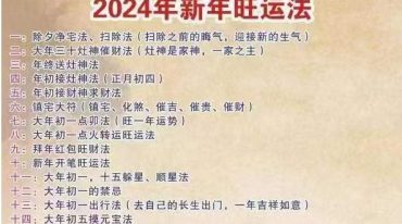 佛诚2024新春旺运法微课