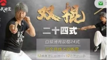 白猿通背双棍二十四式线上训练营