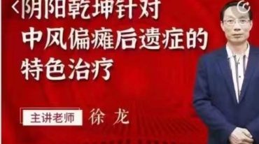 徐龙—阴阳乾坤针对中风偏瘫后遗症的特色治疗