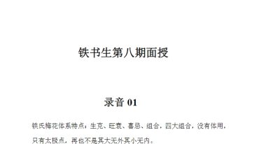 铁书生梅花第8期笔记2012年.pdf
