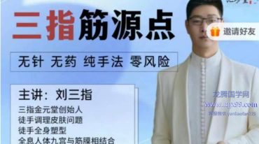 【刘三指】三指筋源点-网课29讲