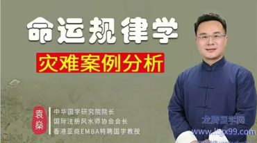 袁燊 命运规律学：灾难案例分析