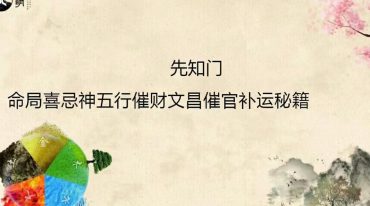 李晋宇 催官 催财 催文昌 催运 催子催桃花 教材