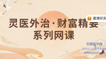 灵医外治·财富精要 系列网课