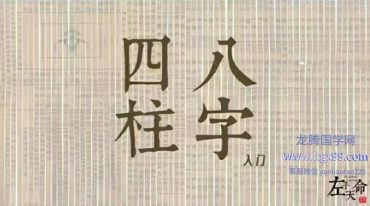 左手天命 四柱八字入门