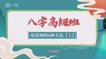 王金易 四柱预测学高级班
