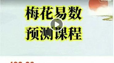 相宏 梅花易数预测课程